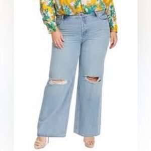 Jessica Simpson Light Blue Flare Jeans